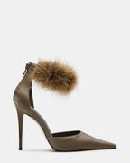 ELUSIVE OLIVE SATIN - OLIVE SATIN / 5