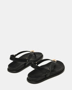 ELVIA BLACK LEATHER
