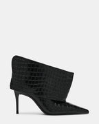 ENELLA BLACK CROCODILE - BLACK CROCODILE / 5