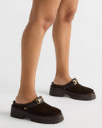 ERBA OLIVE SUEDE