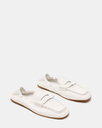 EURRY WHITE LEATHER