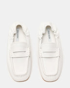 EURRY WHITE LEATHER