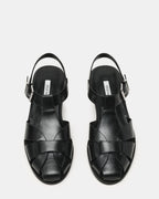 FISK BLACK LEATHER