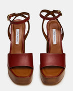 FLORIA RUST LEATHER