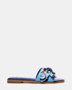 HADYN BLUE SCARF - BLUE MULTI / 5