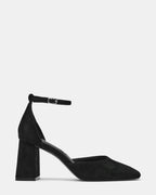 HARTLYN BLACK SUEDE - BLACK SUEDE / 5