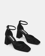 HARTLYN BLACK SUEDE