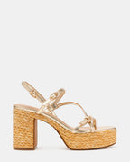 JAYCE GOLD RAFFIA - GOLD / 5