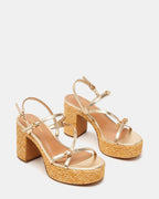 JAYCE GOLD RAFFIA