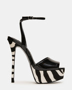 JEZZICA BLACK/ZEBRA - BLACK ZEBRA / 5