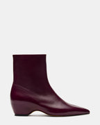 KARLSON DARK CHERRY LEATHER - BURGUNDY LEATHER / 5