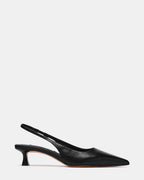 KATHY BLACK LEATHER - BLACK LEATHER / 5