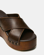 CUIR MARRON KOKO