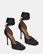 LARINA SATIN NOIR