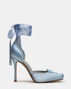 LARINA SATIN BLEU