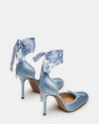 LARINA SATIN BLEU