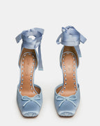 LARINA SATIN BLEU