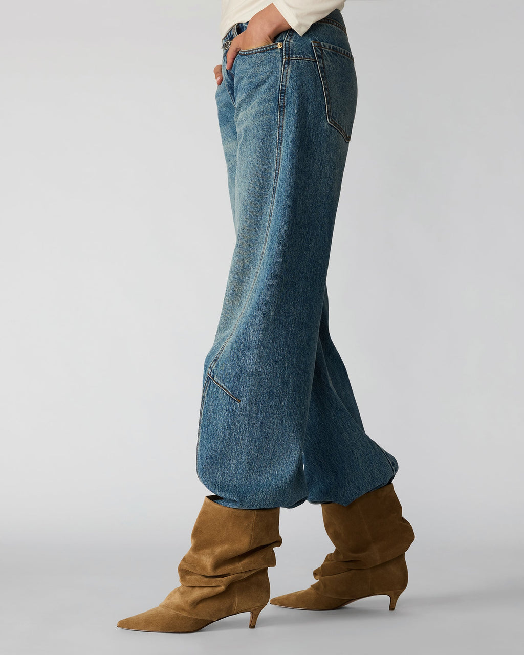 LENNOX BROWN SUEDE
