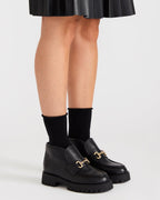 LEON CUIR NOIR