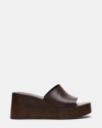 CUIR MARRON LEORA