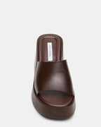 CUIR MARRON LEORA