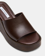 CUIR MARRON LEORA