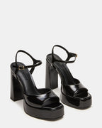 LIANDRA CUIR VERNIS NOIR