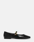 LOLLI CUIR VERNIS NOIR