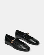 LOLLI CUIR VERNIS NOIR