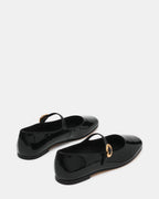 LOLLI CUIR VERNIS NOIR