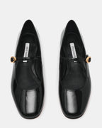 LOLLI CUIR VERNIS NOIR