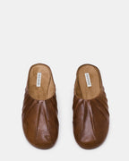 CUIR MARRON LOOM