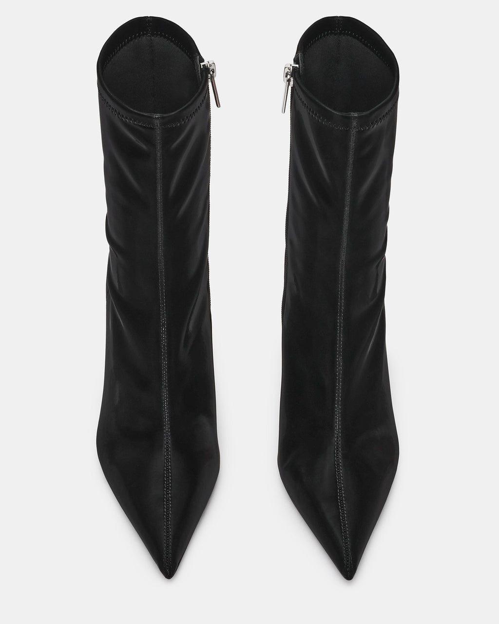 MACKENA BLACK TECHNO SATIN