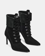 LOT BOTTINES MORALS & SAC DRU