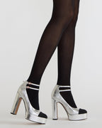CUIR ARGENTÉ PEYTON