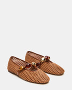RAFFIA MARRON POPPIN