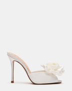 PRIYA FLEUR SATIN IVOIRE