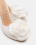PRIYA FLEUR SATIN IVOIRE