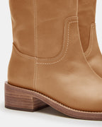 RIGGS CUIR BANANE MOLLET LARGE