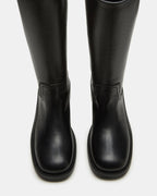 RIGGS CUIR NOIR MOLLET LARGE