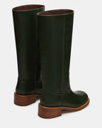 CUIR VERT FONCÉ RIGGS