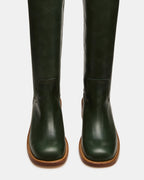 CUIR VERT FONCÉ RIGGS
