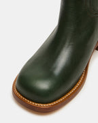 CUIR VERT FONCÉ RIGGS