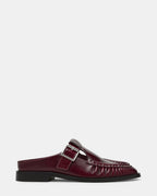 CUIR CERISE NOIRE RONA