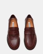 RONIE CUIR ACAJOU