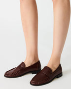 RONIE AUTRUCHE TURQUOISE CUIR