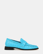 RONIE AUTRUCHE TURQUOISE CUIR