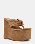 SUÈDE TAUPE AUDACIEUX