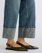CUIR OLIVE SHAY