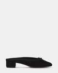 STEFFI MULE BLACK SUEDE